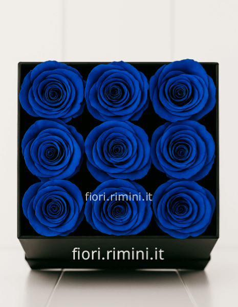 Cofanetto rose blu